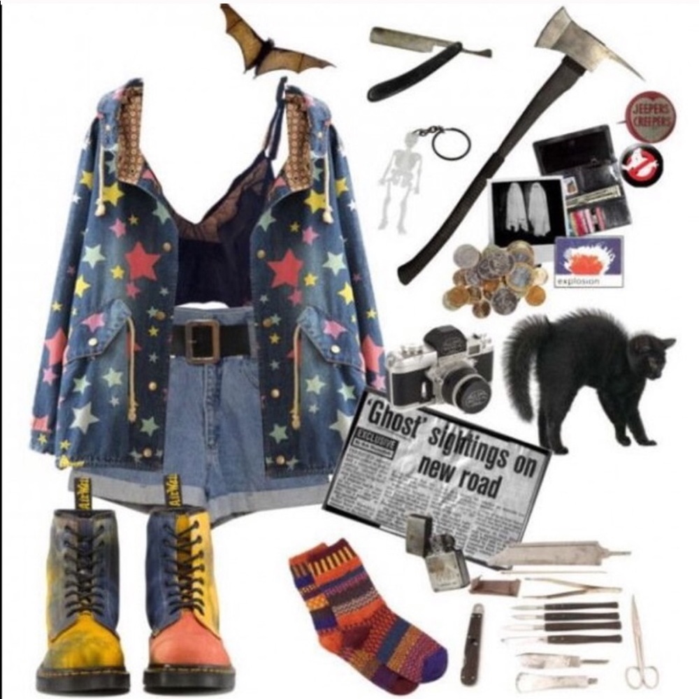 Funky-grunge egirl 7+ piece mystery box